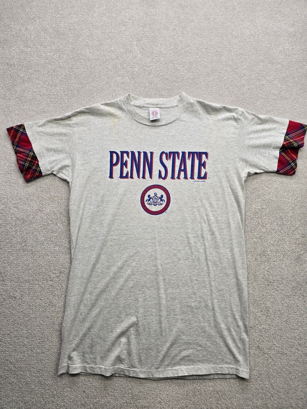 Vintage 90s Penn State University Collegiate One Size Fits Most Mens Size Large